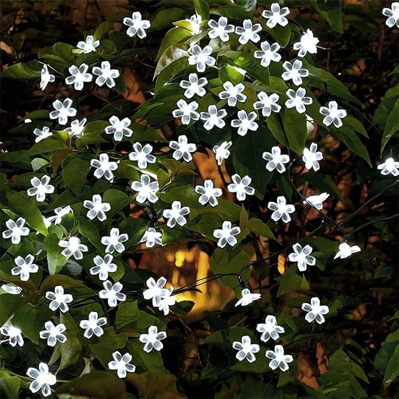 Brehn | Solar Blumen Lichterkette