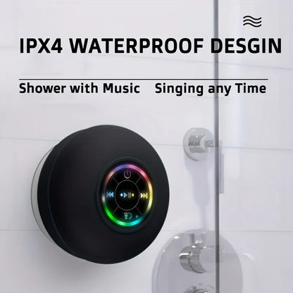Soundplash Duschlautsprecher | Wasserdicht & Kabellos | Mit Saugnapf & Bluetooth 5.0