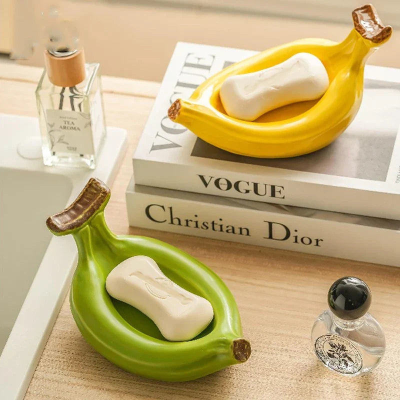 Kreative Keramische Bananenseifenbox | Brehn