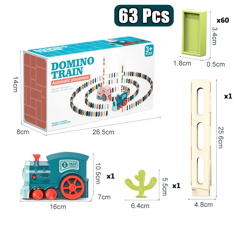 Brehn | Kreatives Domino Express - Spielen und Lernen mit bunten Steinen