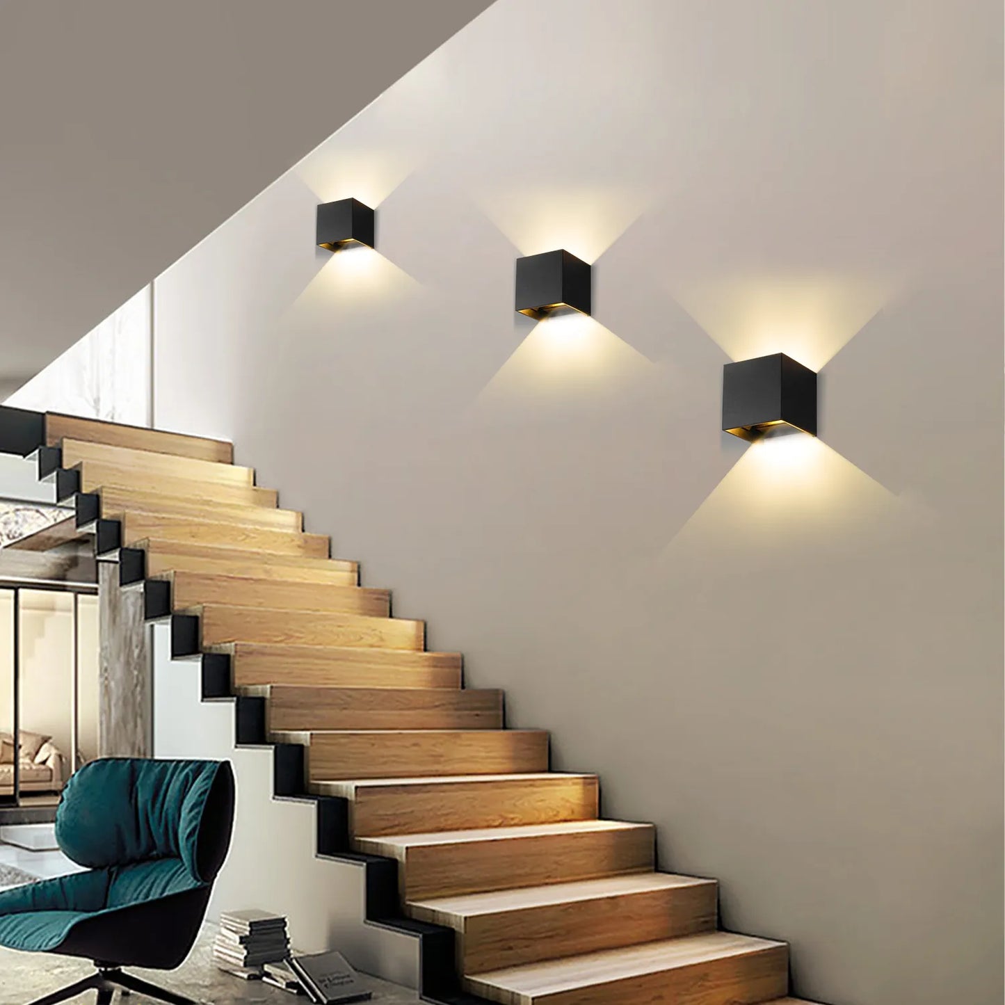Brehn | VellaGlow™ | Luxuriöse Wandleuchte mit Bewegungssensor