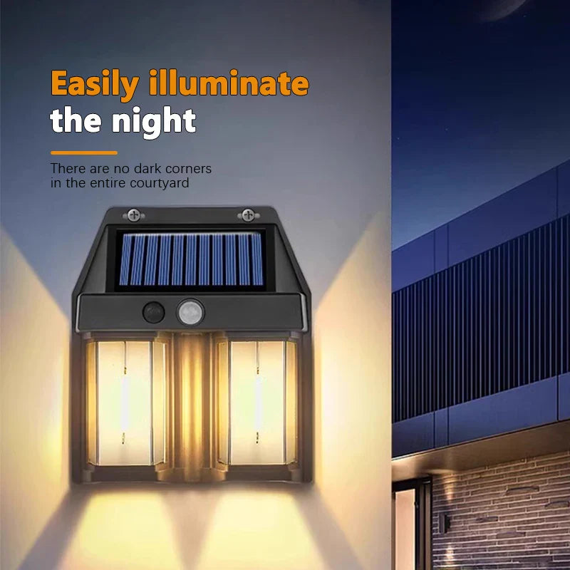 Nachtwächter LED Solar Wand wasserdichte Lampe | Brehn