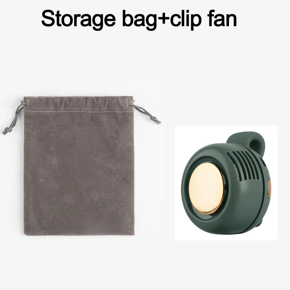 Clip-On Körper Wiederaufladbarer Taillen-Kühler Ventilator | Brehn