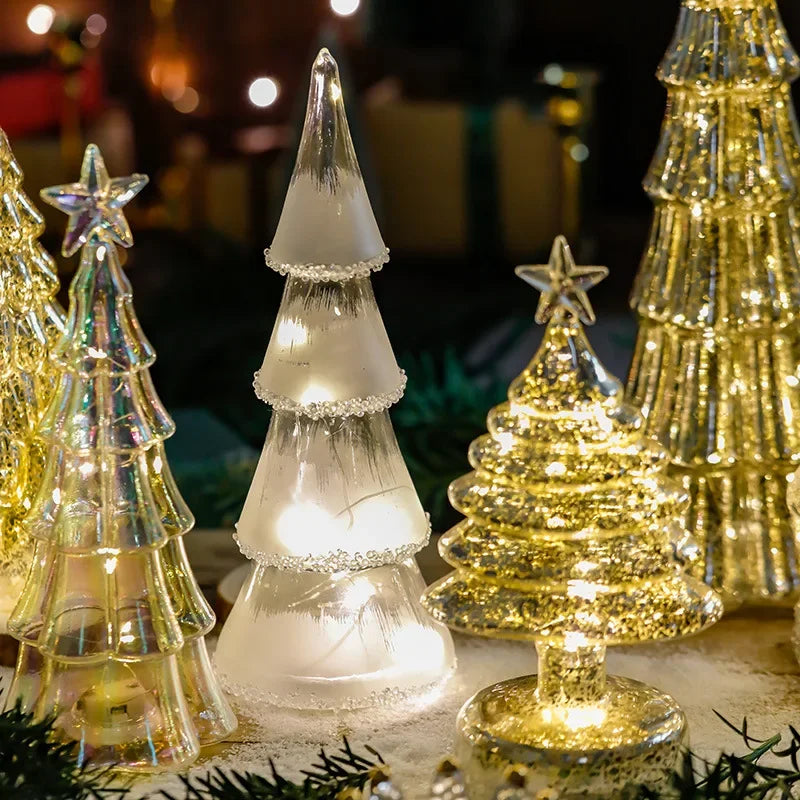 Brehn | Weihnachtszeit LED Frosted Glass Baumlampe