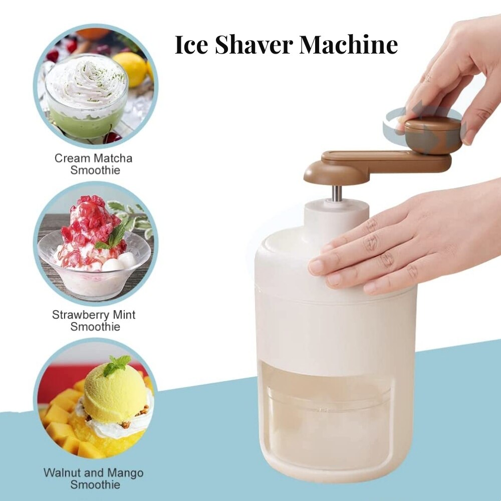 VIvolux | Break Easy Manuelle Tragbare Eiscrusher Maschine