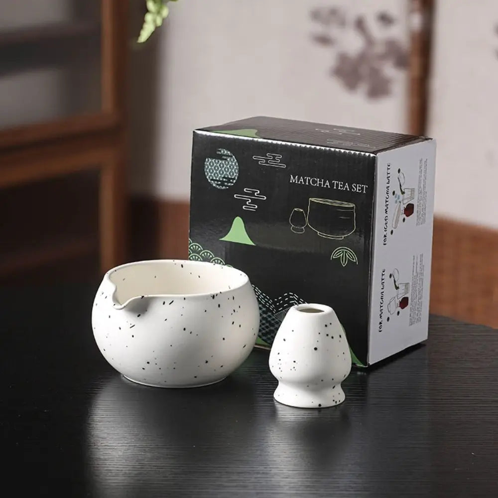 Keramische Matcha-Schüssel mit Ausguss – 13,5 x 7,5 cm, Ideal für die Zubereitung von Matcha-Tee im traditionellen Japanischen Stil-2