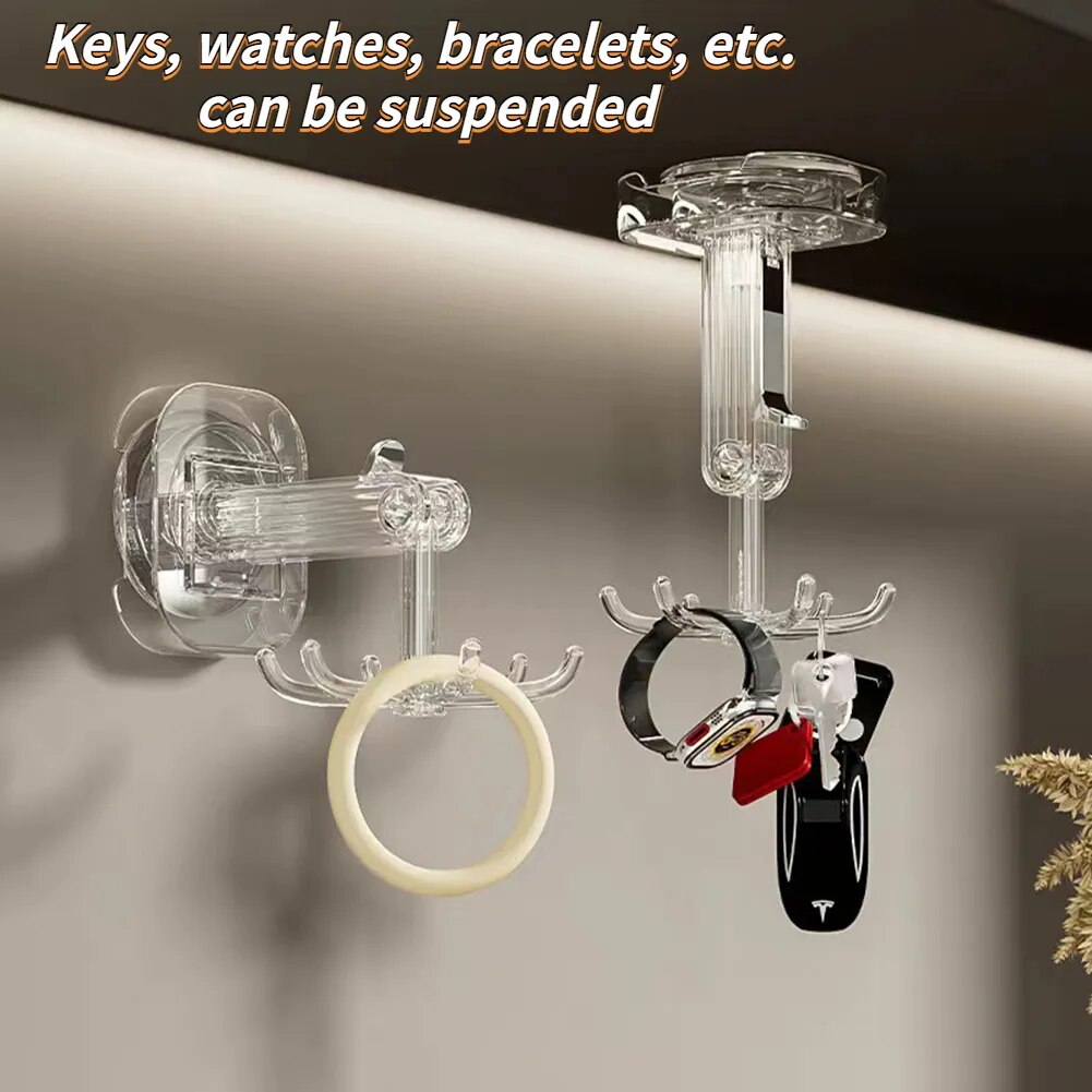 Simplistic Six-Claw Universal Rotating Hook | Brehn