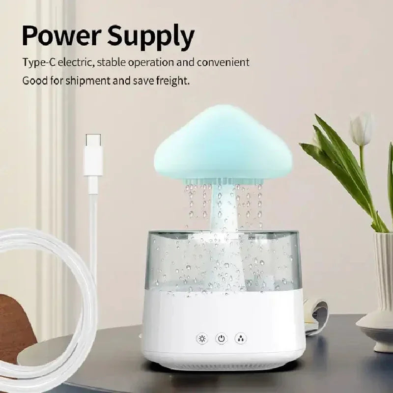 Brehn | Cloud Rain Forest Aromatherapie Verdampfer Lampe