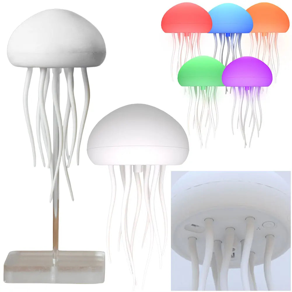 Quallen RGB Sprachsteuerung Anhänger Nachttischlampe | Brehn