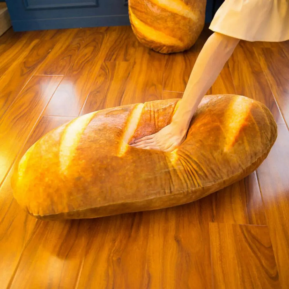 Großes Brot Soft WashaBrehne Plüschkissen