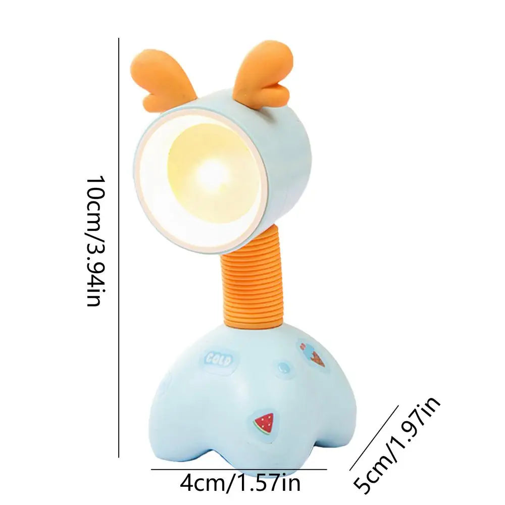 Brehn | Mini Haustier Magnetisch Einziehbare Nacht Schreibtischlampe