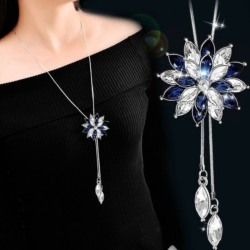 Brehn | Winter Sparkle Schneeflocken-Halskette