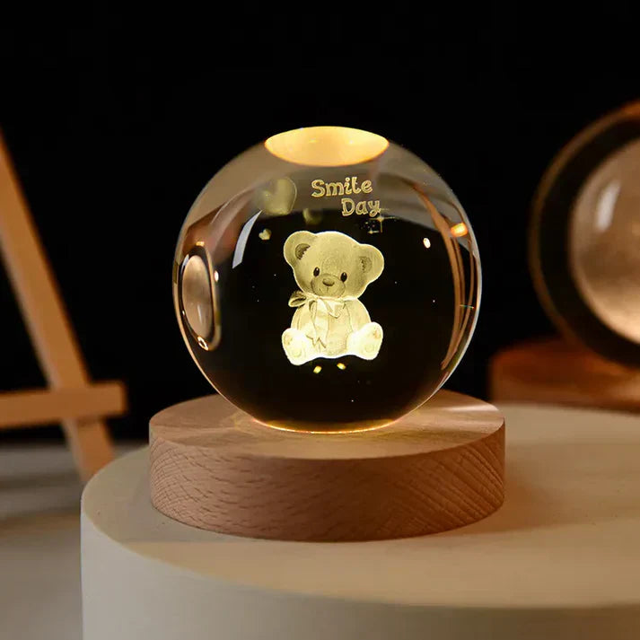 Brehn | 3d-kristall-nachtlichter – einzigartige geschenke für alle anlässe