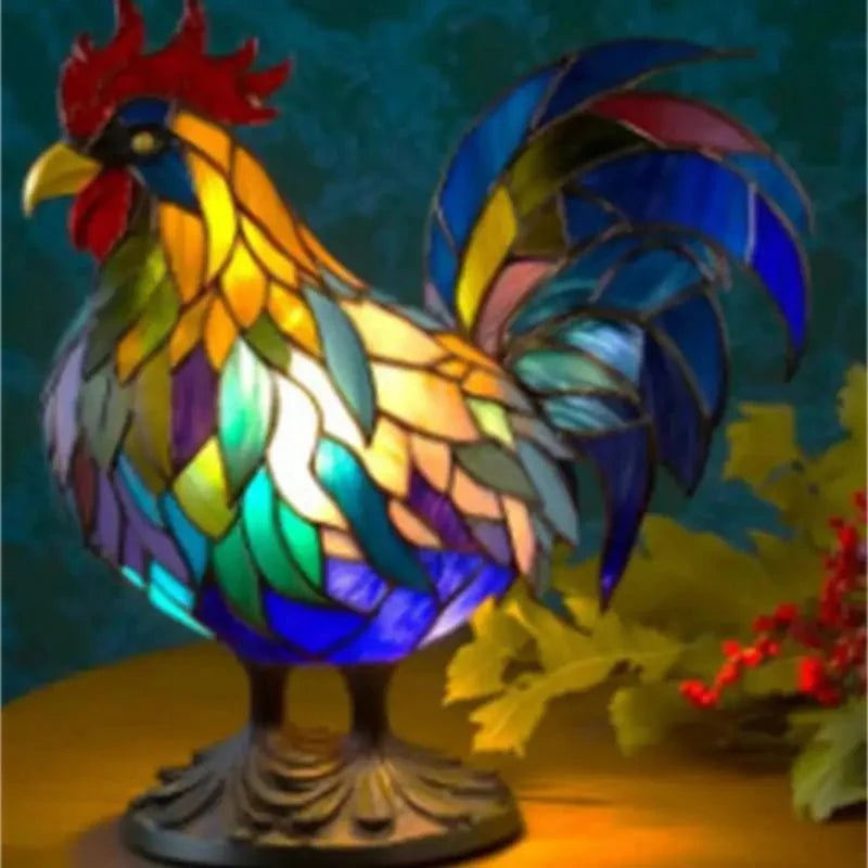 Brehn | MosaicCritter - 3D Tierlampe - Multicolor Tränen - Retro-Design