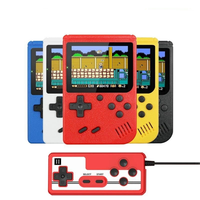 Retro-Spielekonsole für unterwegs mit 400 Spielen