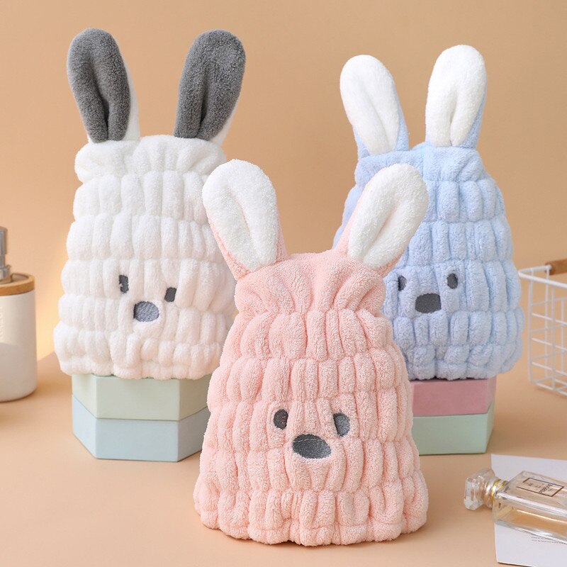 VIvolux | Rabbit Ears Schnelltrocknendes Kinderhandtuch