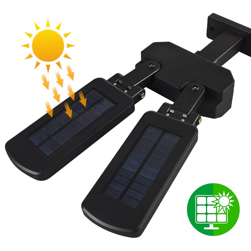 Brehn | Solarbetriebene intelligente wasserdichte Bewegungsmelderlampe