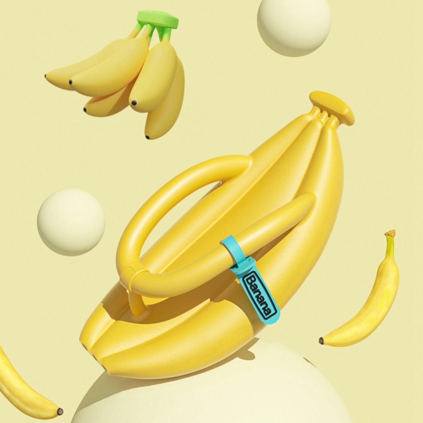 VIvolux | Plüsch-Banane Bequeme EVA Flip-Flops
