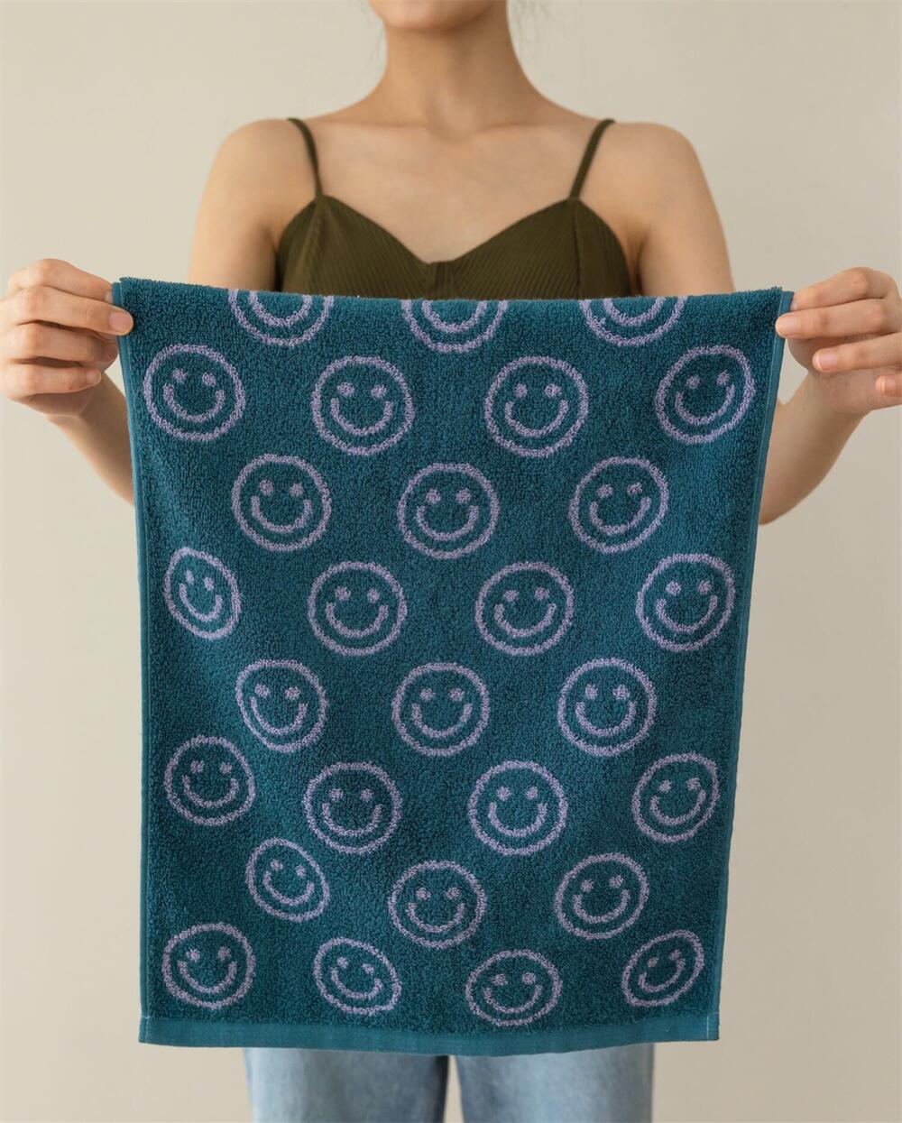 Doppelseitiges Smiley-Handtuch | Brehn