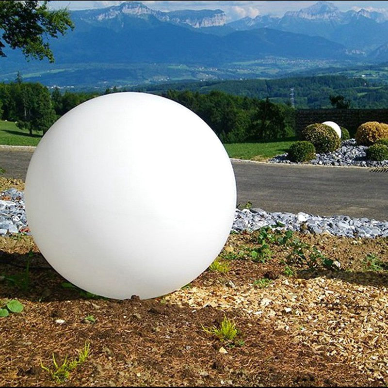 VIvolux | Shiny Moon Solar LED wasserdichte Gartenball-Lampe