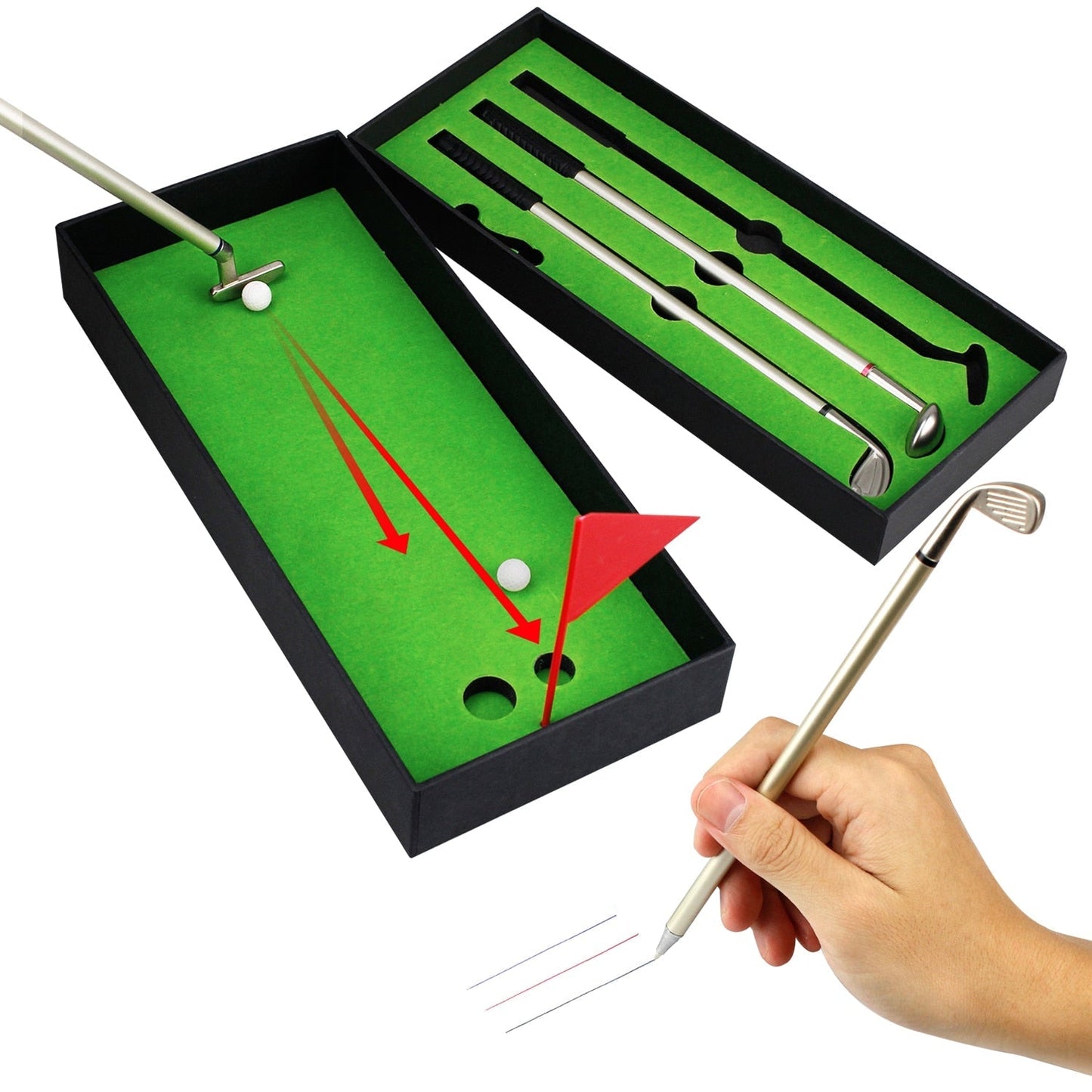 Brehn | Golfen Kalligrafie Stift Mini Spielset