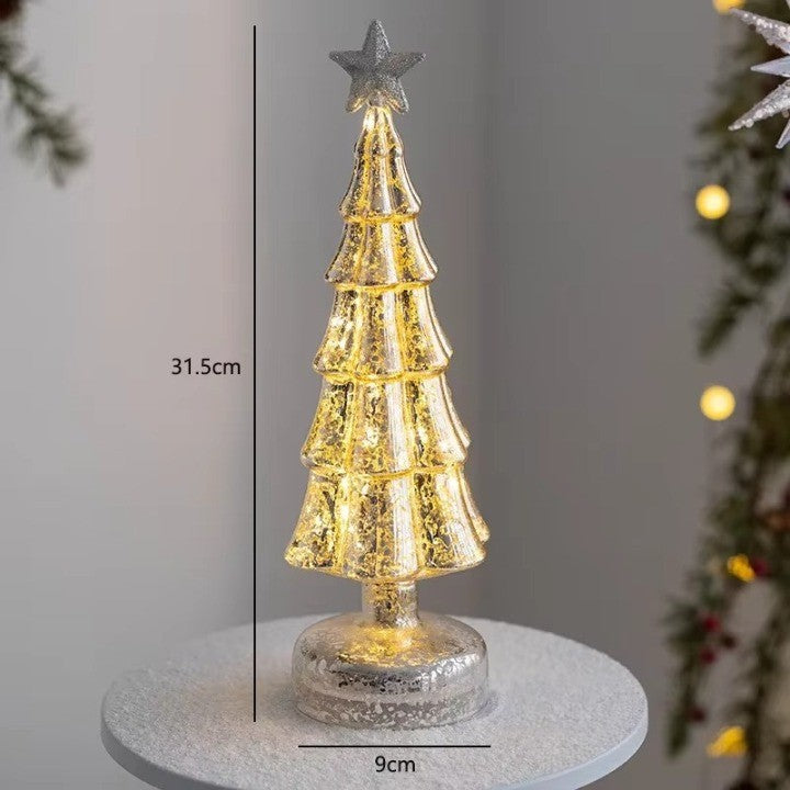 Brehn | Weihnachtszeit LED Frosted Glass Baumlampe