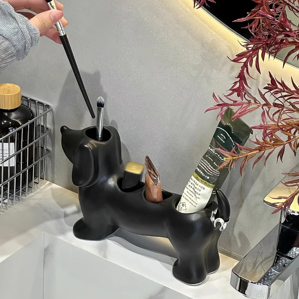 Brehn | Dackel Mehrzweck Badezimmer Organizer