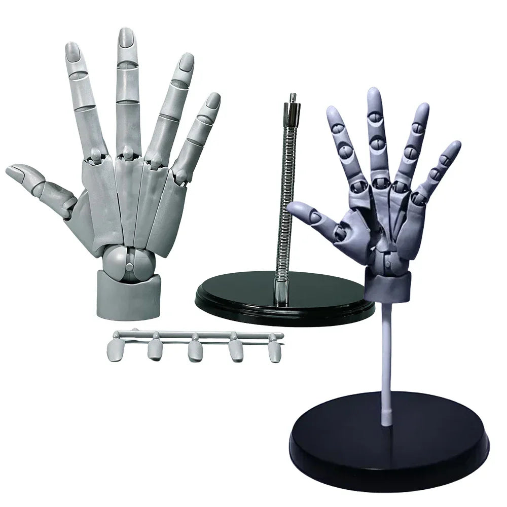 Multi-Pose Zeichen Skulptur Kunst Hand Modell | Brehn