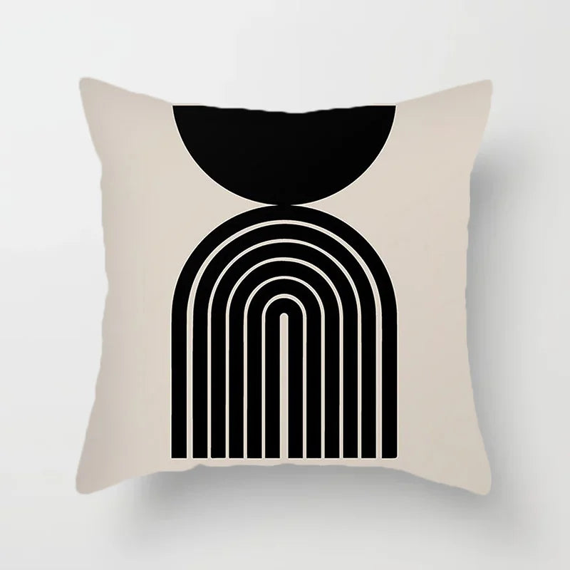 Moderne Kunst Abstraktes Muster Dekokissenbezüge Kreative Linien Sofa Stuhl Kissenhüllen Dekokissen Fall Home Office Dekor | Brehn