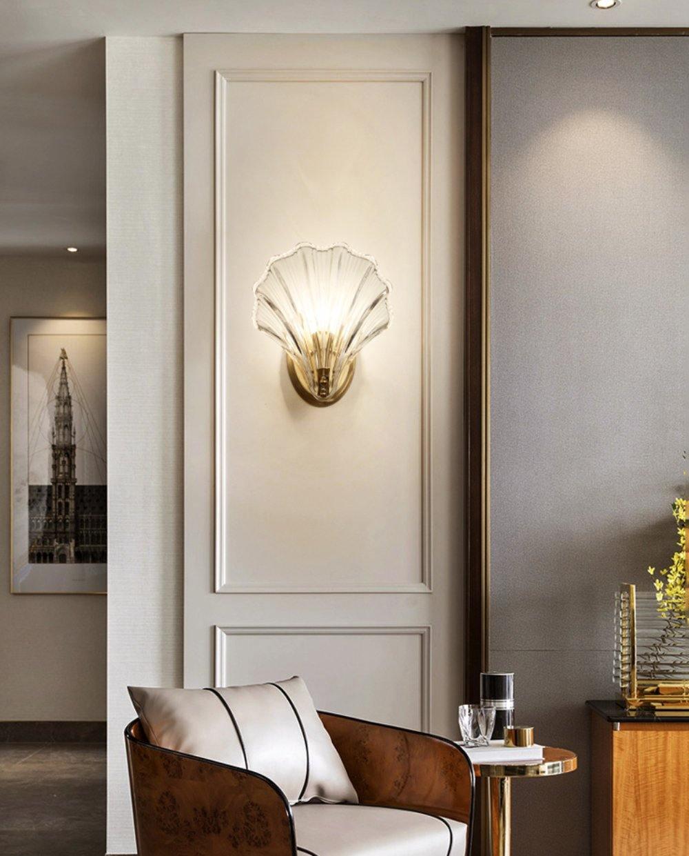 Muschel-Wandleuchte - Bringen Sie maritime Eleganz in Ihr Zuhause | Brehn