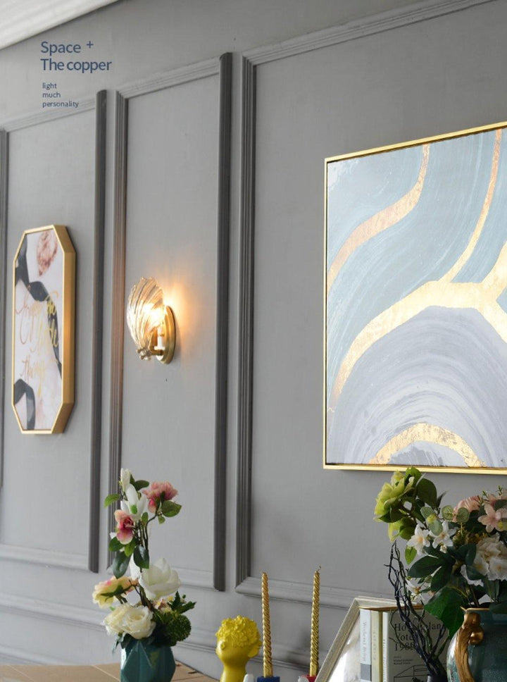 Muschel-Wandleuchte - Bringen Sie maritime Eleganz in Ihr Zuhause | Brehn