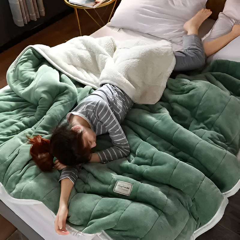 Brehn | Luxus Fleece Decke Super Weich Warm und Gemütlich Hochwertige Materialien