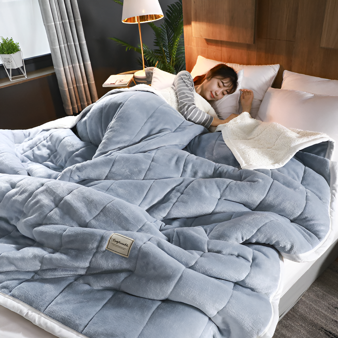 Brehn | Luxus Fleece Decke Super Weich Warm und Gemütlich Hochwertige Materialien