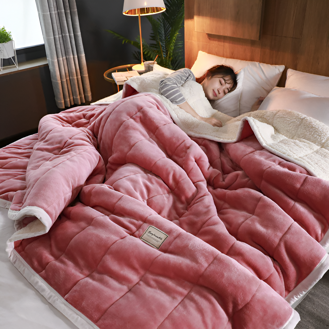 Brehn | Luxus Fleece Decke Super Weich Warm und Gemütlich Hochwertige Materialien