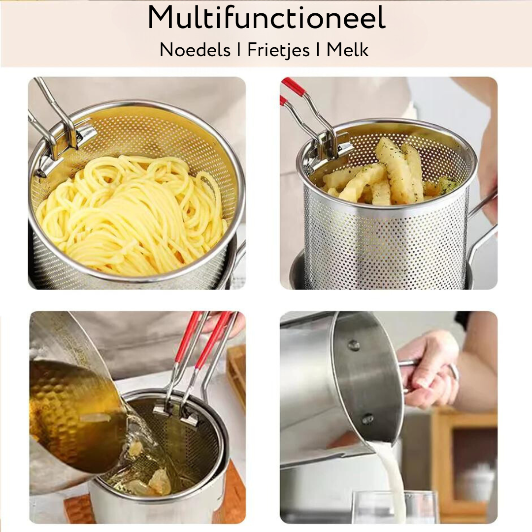 Brehn | FryCooking Fritteuse - Gesundes Frittieren mit Stil und Leichtigkeit