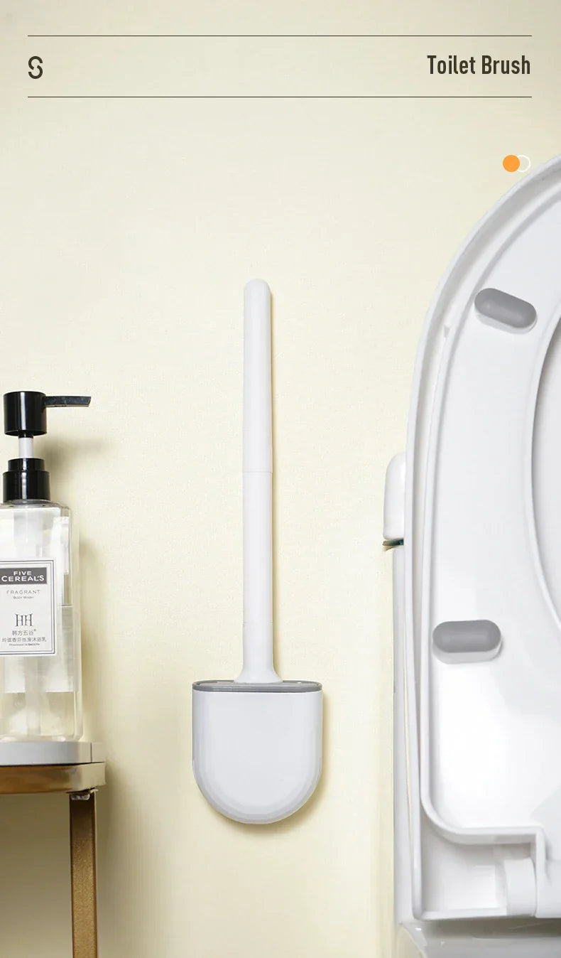 Brehn | LuxuraClean Toilettenbürste | Elegante und effektive Reinigung für eine funkelnde Toilette