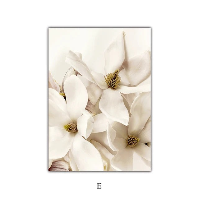 Einfache Natur Flora-Landschaft Galerie Wandkunst Fine Art Leinwanddrucke Minimalistische Nordic Bilder für das Wohnzimmer Skandinavische Wohnkultur | Brehn