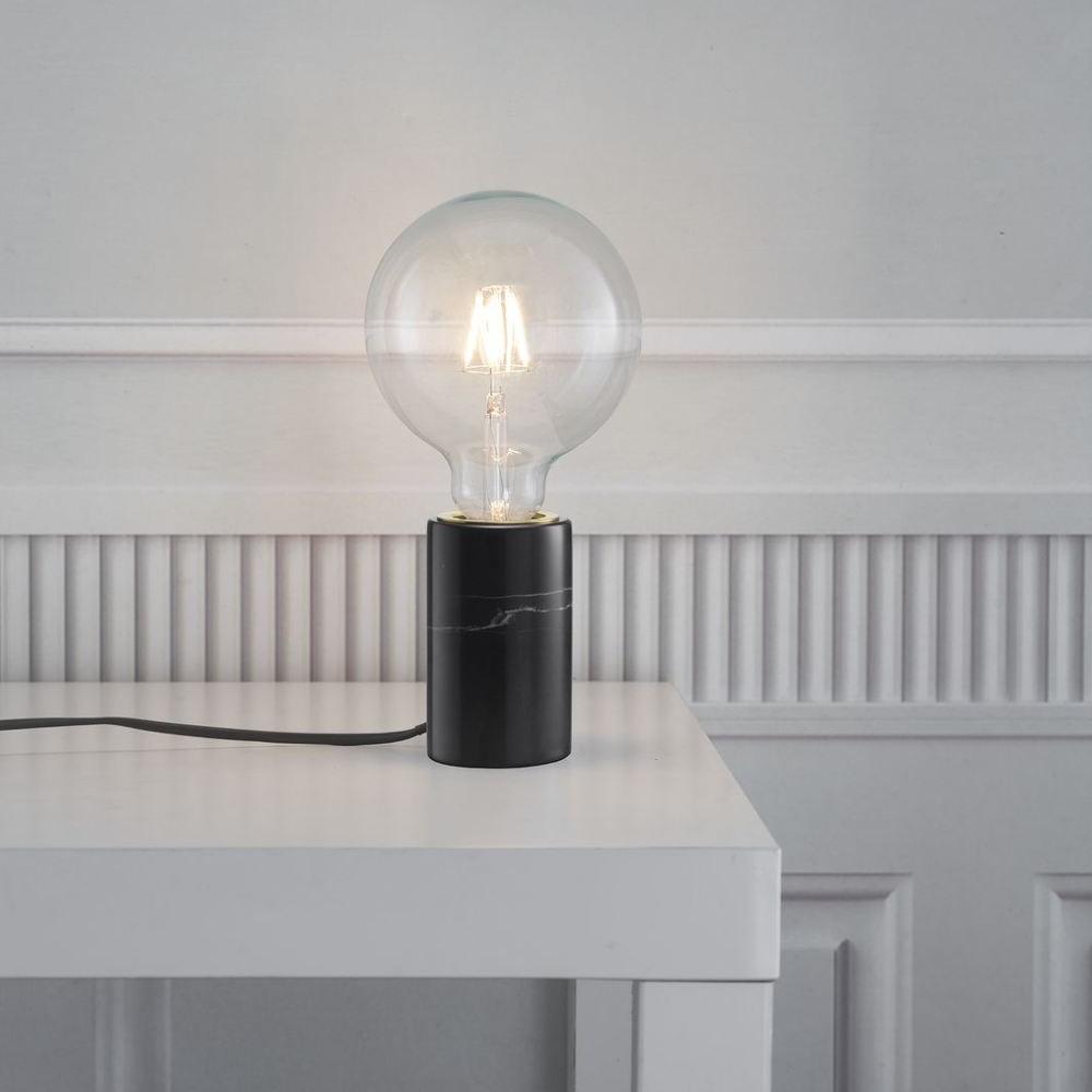 Brehn | Stylische Marmor Tischlampe - für ein elegantes Innenraum-Upgrade