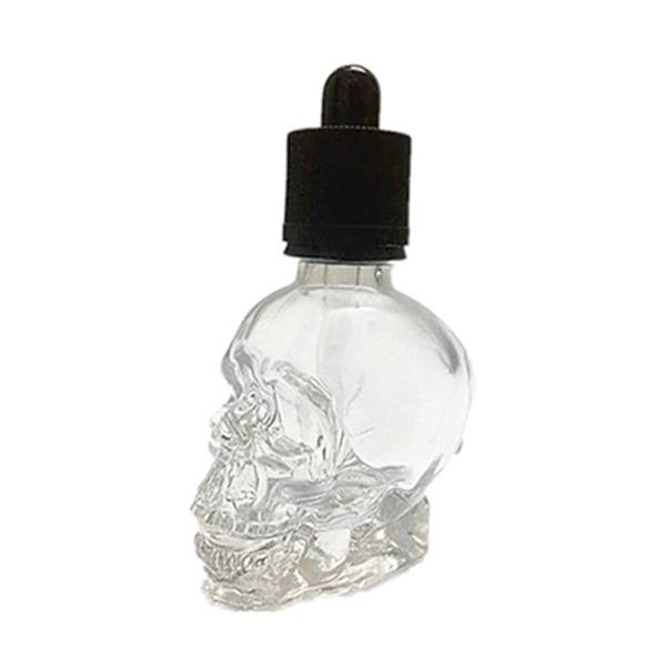 Skull Glass Dropper Bottle | Brehn
