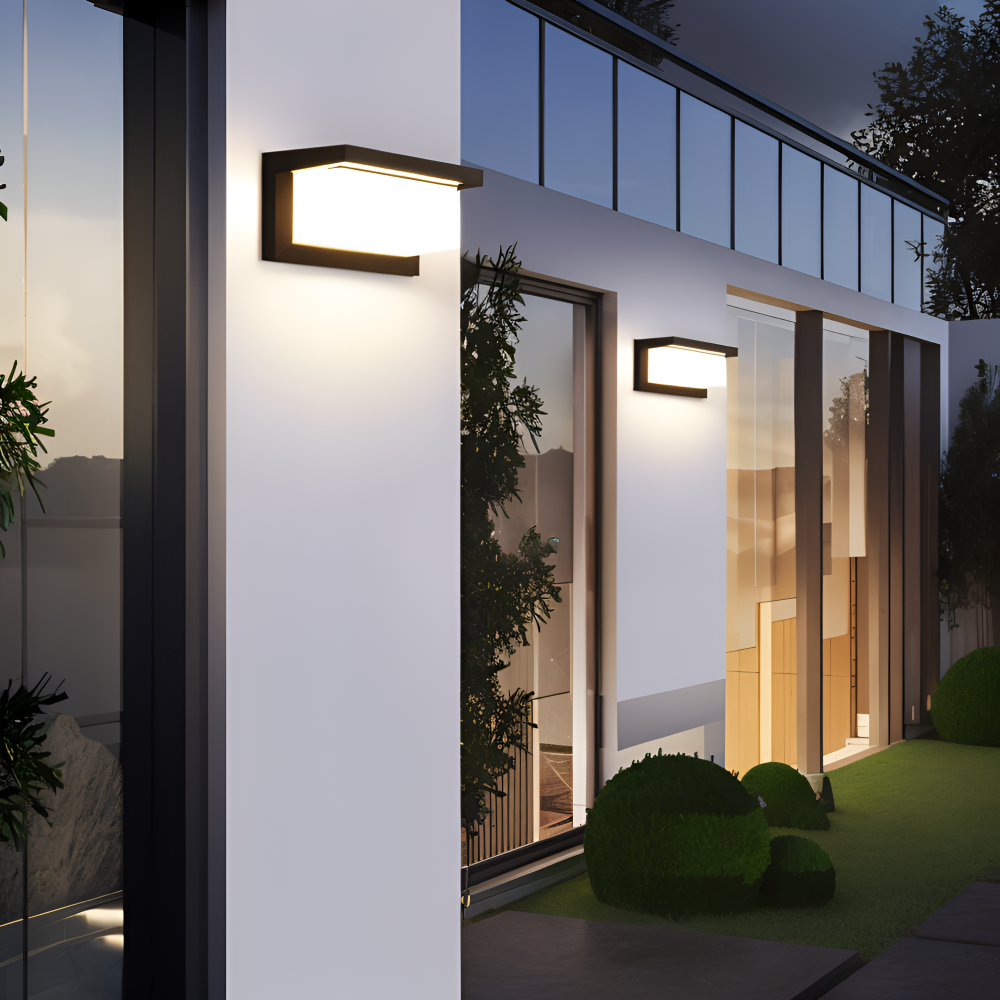 Smart Outdoor Wall Lamp mit Bewegungsmelder – LED-Beleuchtung für Sicherheit und Atmosphäre | Brehn