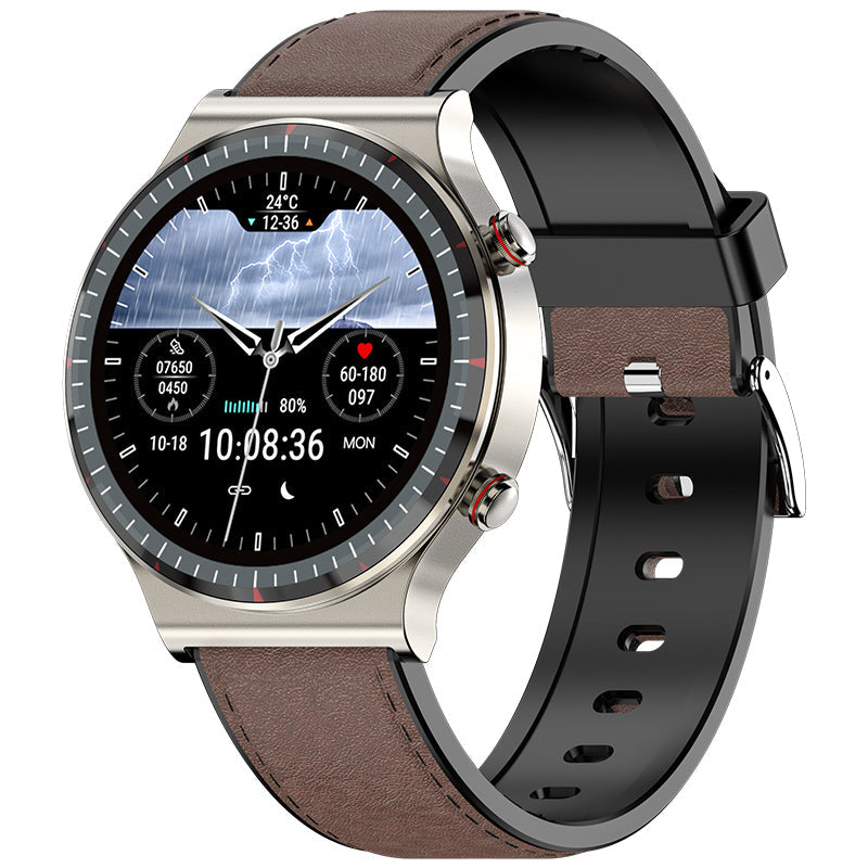 Smartwatch mit EKG-Überwachung, Herzfrequenzmessung und Sauerstoffsättigungsmessung – PulseSync