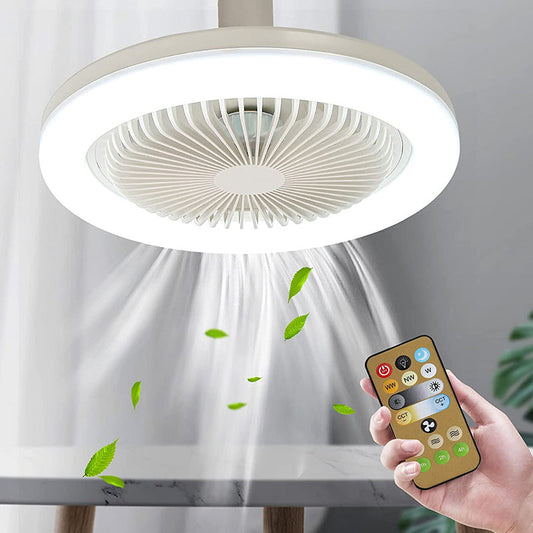Stylischer Deckenventilator - Schraubt in jede Lampenfassung | Brehn