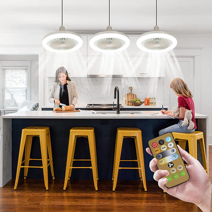 BreezeGlow Deckenventilator – Deckenventilator mit Fernbedienung | Brehn