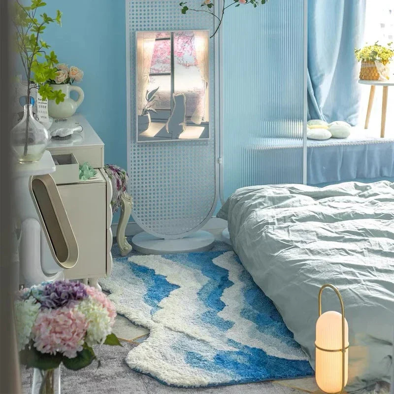 Soft Surf Antirutsch-Plüsch-Wellen-Teppich | Brehn