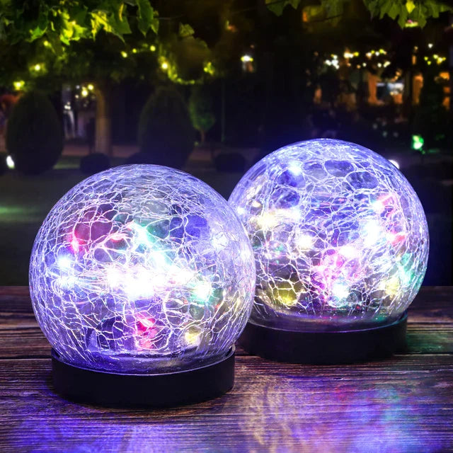 Solar LED Gartenleuchte mit Farbwechsel – Wetterfest, Energiesparend & Dekorativ für Außenbereich | Brehn