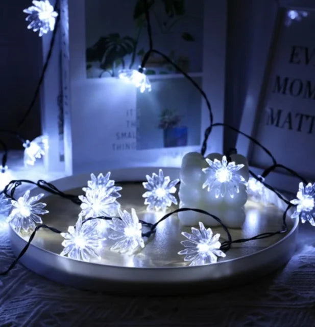 Pfirsichblüten-Lichterkette