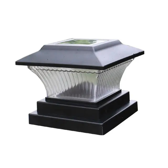 Solarbetriebene LED-Außenleuchte – LumiPillar, energieeffiziente Beleuchtung für Garten, Einfahrt oder Terrasse