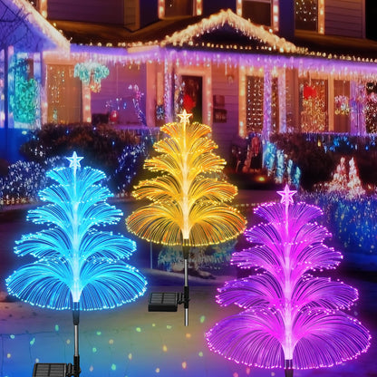 Brehn | AquaGlow – Solar-Qualle Lampe mit fünf Schichten zur Gartenbeleuchtung