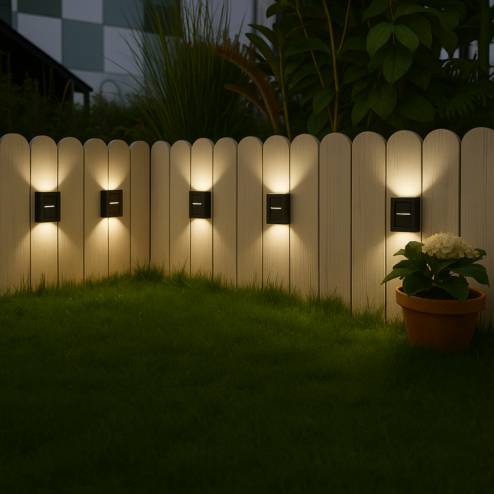 Brehn | SolarGlow Luxe Solar-Wandlampen – Kabellos, Stilvoll & Bereit Für Hitze Abende