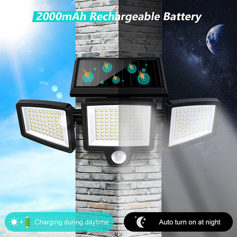 SolarGuard - Superhelles LED-Sicherheitslicht mit Bewegungsmelder | Brehn